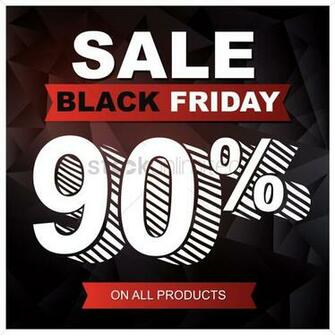 Black Friday Sale Wallpaper Vector Image Stockunlimited