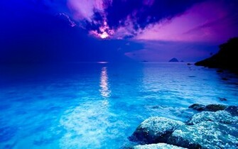 Blue Sea Wallpaper Crystal Thailand