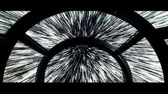 Inside The Millennium Falcon Blue Shifted Entry And Exit Starlines