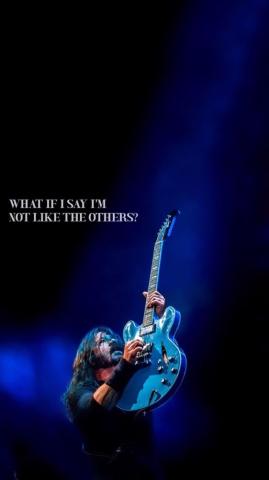 Dave Grohl Foo Fighters Wallpaper