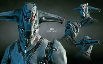 Warframe Loki Sci Fi Wallpaper