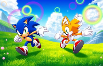 Sonic And Tails Wallpaper