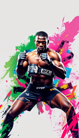 Israel Adesanya Phone Wallpaper