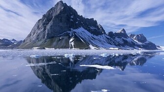 Reflection In Spitsbergen Norway X HDtv 720p Wallpaper