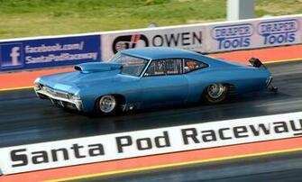 Wallpaper Chevrolet Impala Ss Muscle Car Drag Racing Race