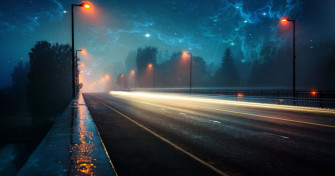 Night Street Wallpaper