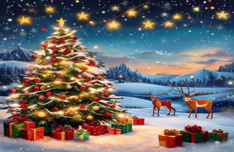 Christmas Wallpaper For Dual Monitor