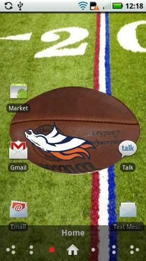 Bigger Denver Broncos Live Wallpaper For Android Screenshot