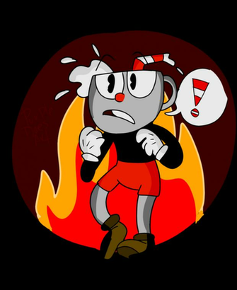 Cuphead And Mugman By Purplegirl102