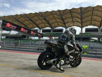 The Aprilia Rs Gp Makes Its Track D But In Sepang Gresini
