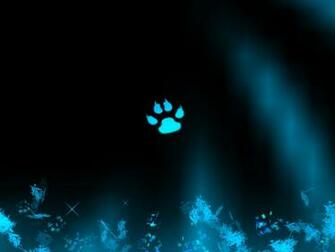 Blue Paw Wallpaper By Nightfox7