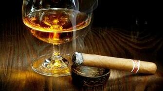 Tobacco Bokeh Smoke Smoking Cigar Drink Alcohol Drinks Glass Wallpaper