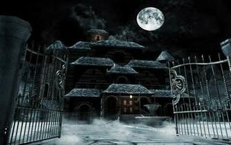 The Haunted House Wallpaper HD Res