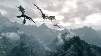 Skyrim Dragon Image High Quality Xcitefun