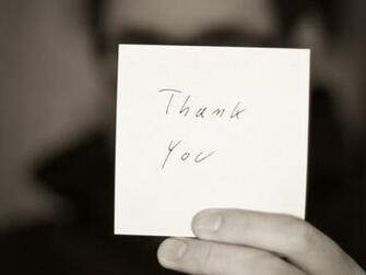 Thank You