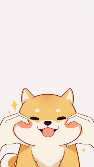 Anime Dog Background Wallpaper