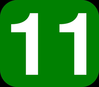 Green White Number Foto Gambar Wallpaper