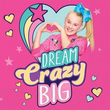 Amazon Jojo Siwa Small Beverage Paper Napkins X