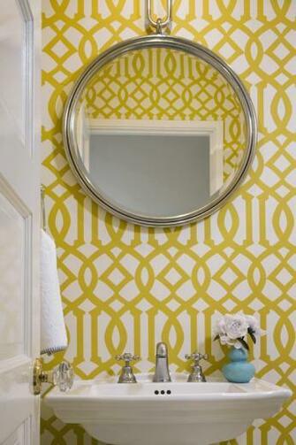 Yellow Wallpaper Graphic Modern Indianapolis Greenwood Hepburn