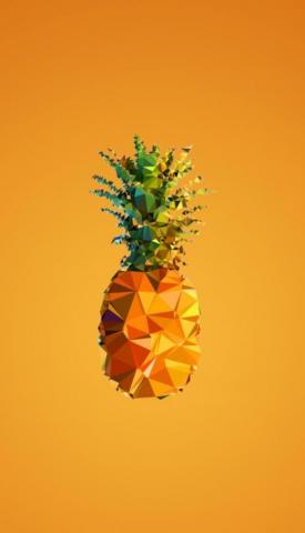 Colorful Pineapple Wallpaper For Your iPhone Mac
