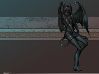 Succubus HD Wallpaper Color Palette Tags Category Anime