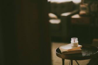 Candle On Table For Laptop Wallpaper