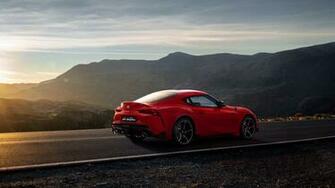 Wallpaper Toyota Supra A90 Cars Detroit Auto Show 4k