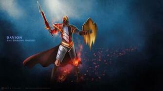 Wallpaper Davion The Dragon Knight Dota