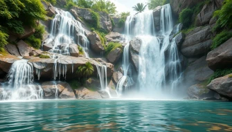 3d Waterfall Wallpaper