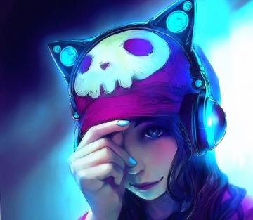 Dj Anime Girl Wallpaper HD