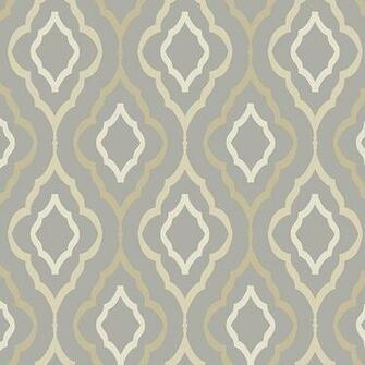 Candice Olson Gray Diva Wallpaper Wall Sticker Outlet