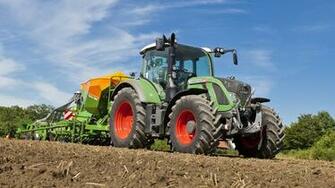 Image Agricultural Machinery Tractor Fendt