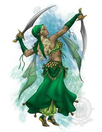 4wfg Paths Of Blood Blade Dancer By Kmcgeijyutsuka