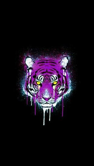 Purple And Gold Wallpaper