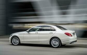 Mercedes C Class White Benz
