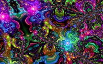Psychedelic Trippy Abstract HD Background Trendy Wallpaper