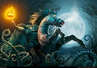 The Headless Horseman By Gary Hanna 3d Cgsociety