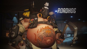 Overwatch Roadhog Portrait Wallpaper X