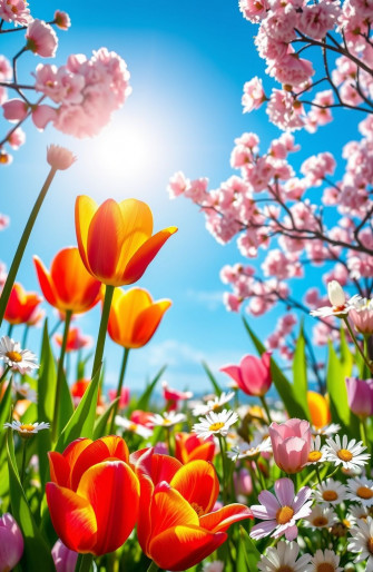 Spring Flowers Screensavers Wallpaper