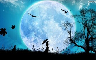 Cool Wallpaper Full Moon
