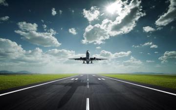 Airplane Runway HD Wallpaper Desktop And Mobile Image Photos