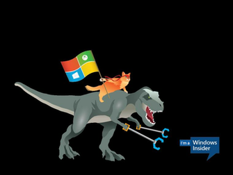 Ninjacat Hands Out Wallpaper As A Thank You To Windows Insiders