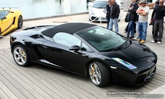 Lamborghini Gallardo Spyder Wallpaper Black