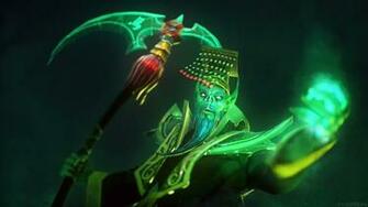 Necrophos Immemorial Emperor Set Dota Stock Photos