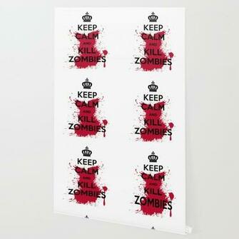 Funny Halloween Zombie Product Keep Calm And Kill Zombies