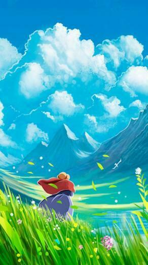 Howls Moving Castle Mobile Phone Wallpaper Pack