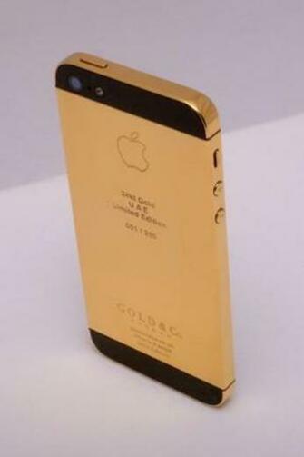 Gold Plated Apple iPhone Pictures