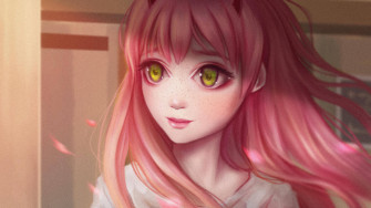 Cute Anime Girl Pfp Wallpaper