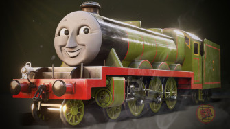 Sudrianrails Henry The Green Engine By