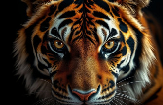 Angry Tiger Eyes Wallpaper